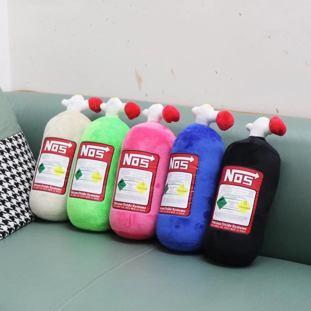 Nos Plush Pillows Car Seat Creative Personality Headrest Neck Pillow NOS Car Neck Pillow Cushion Neck Pillow Car Decor Headrest