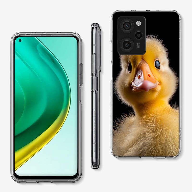 Yellow Duck Cover Phone Case For Xiaomi Poco M8 M7 M6 M4 M3 X7 X6 X4 Pro F7 Ultra M5S Mi 14 14T 15 15T 12T 10T Pro 12S 12 11 Lit