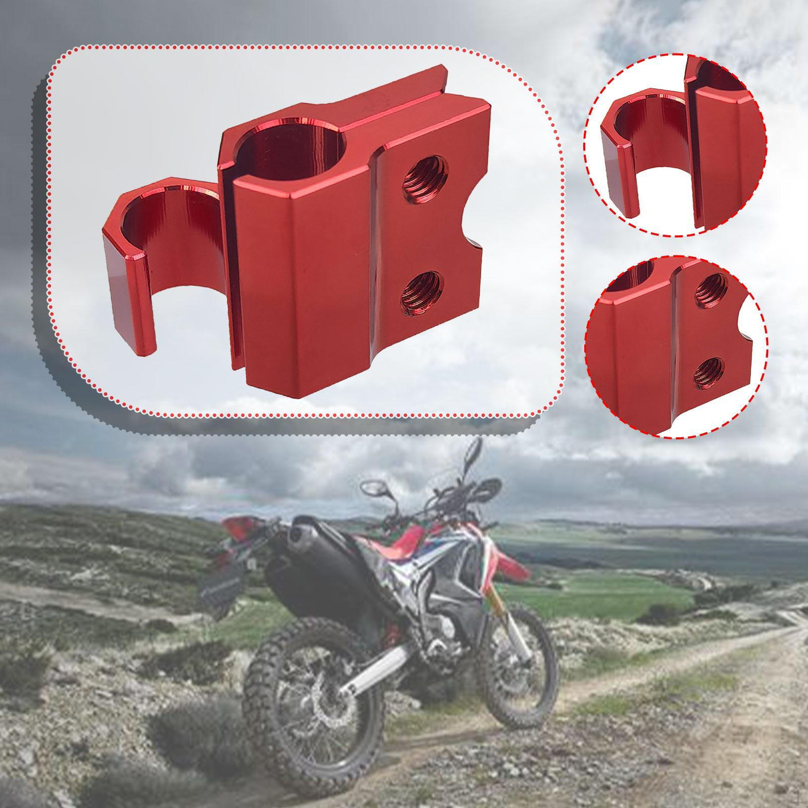 

Передній гальмівний шланг Кабельний затискач Направляюча лінія Тримач Аксесуари Зносостійкий Простий у використанні Практичний червоний