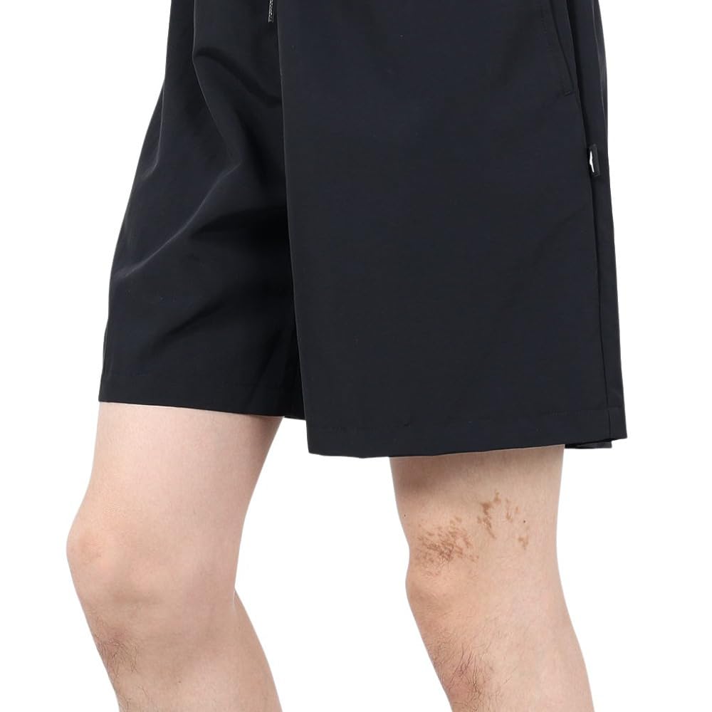 Soccer MORELIA Woven Shorts Half Pants Off the Pitch Unisex Adult Black Size S (P2MDB055)