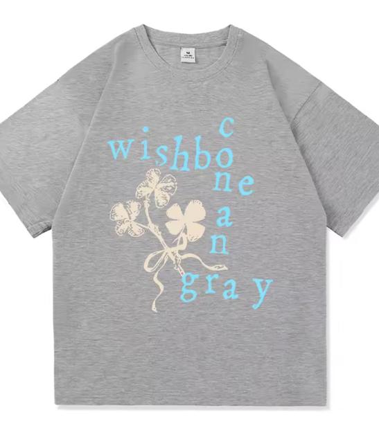 Lucky Charm Collage Tshirt Wishbone Album Conan Gray Kid Krow 2025 Unisexunisex Clothing Harajuku High Quality Tops Cotton Tshirts