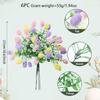 Set of 5 Foam Easter Eggs Planter for Festival Indoor Desktop Decoration Creative Safe Materials Practical Decorating