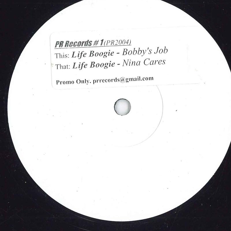 

12inch Record LIFE BOOGIE Bobbys Job Nina Cares PR2004 PR RECORDS 2004 Canada Dance Electronica Used