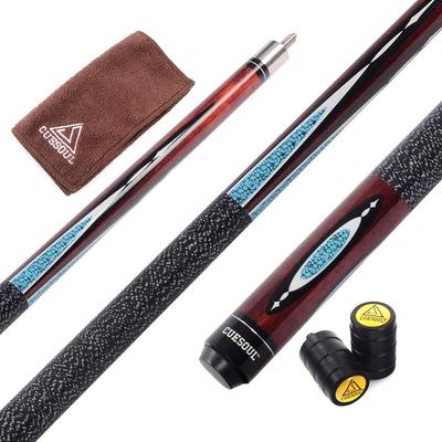 CUESOUL 58-inch, 19 Oz., Maple Wood, 1/2 Billiard Pool Cue (CSTB004)