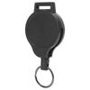 Retractable Steel Wire Rope Key Holder Telescopic Key Chain Ring with Clip for Outdoors