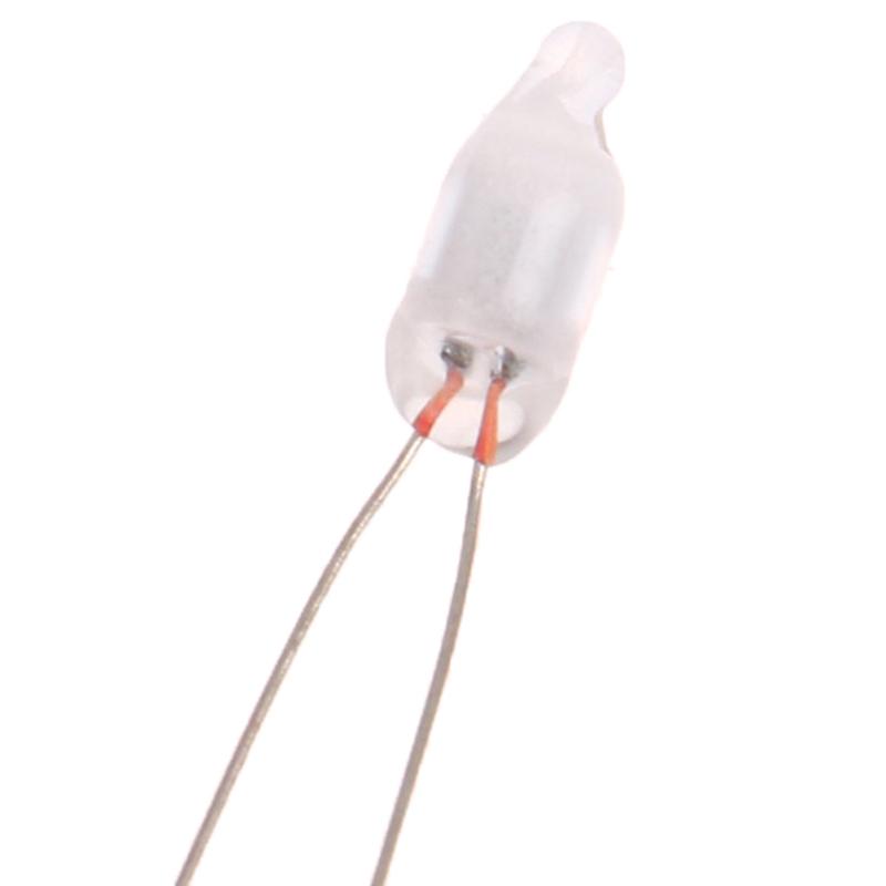 60 Piezas Rojo Verde Azul Rojo Bombilla de Neón Luz Indicadora Bombilla Miniatura Estándar