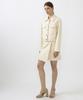 Otte Cotton Button Wrap Sk_Cream