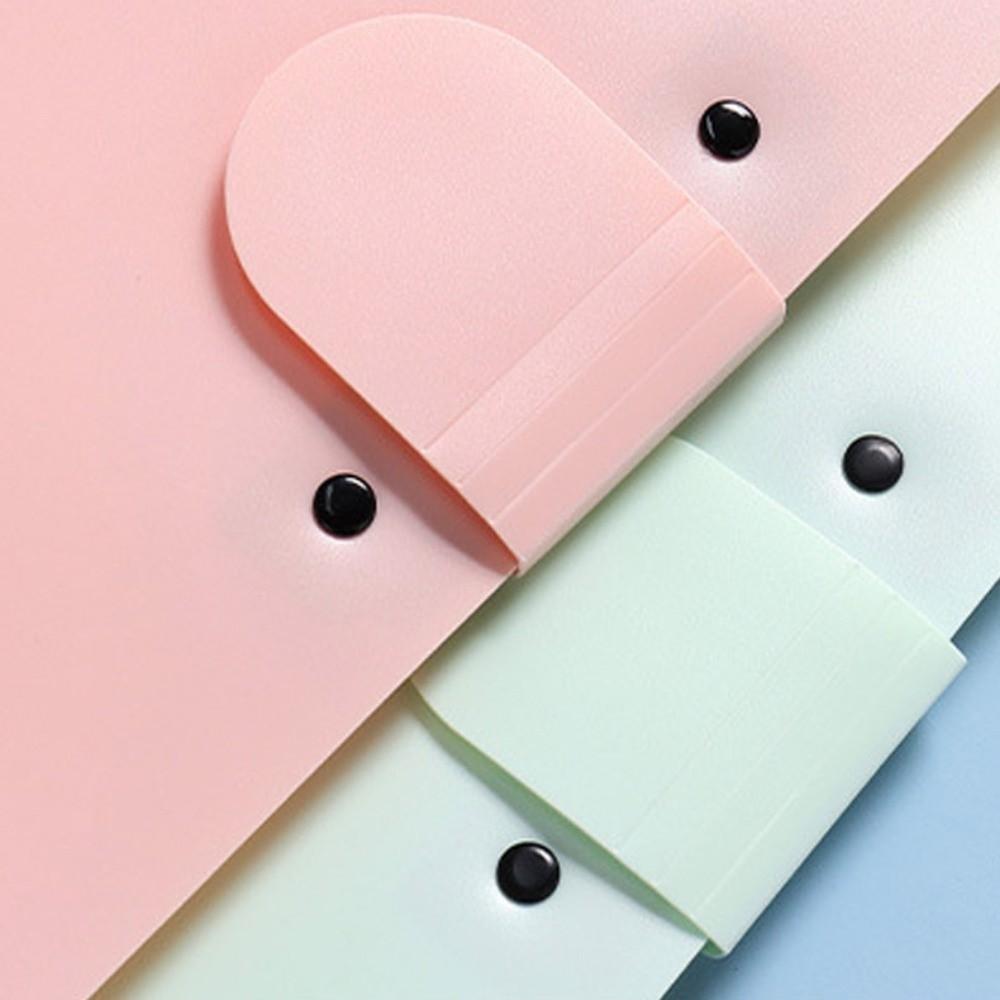 A4 Erweiterbare Aktentasche mit Klemmbrett Dokumentenaufbewahrungstasche Aktenorganisator Schulbedarf