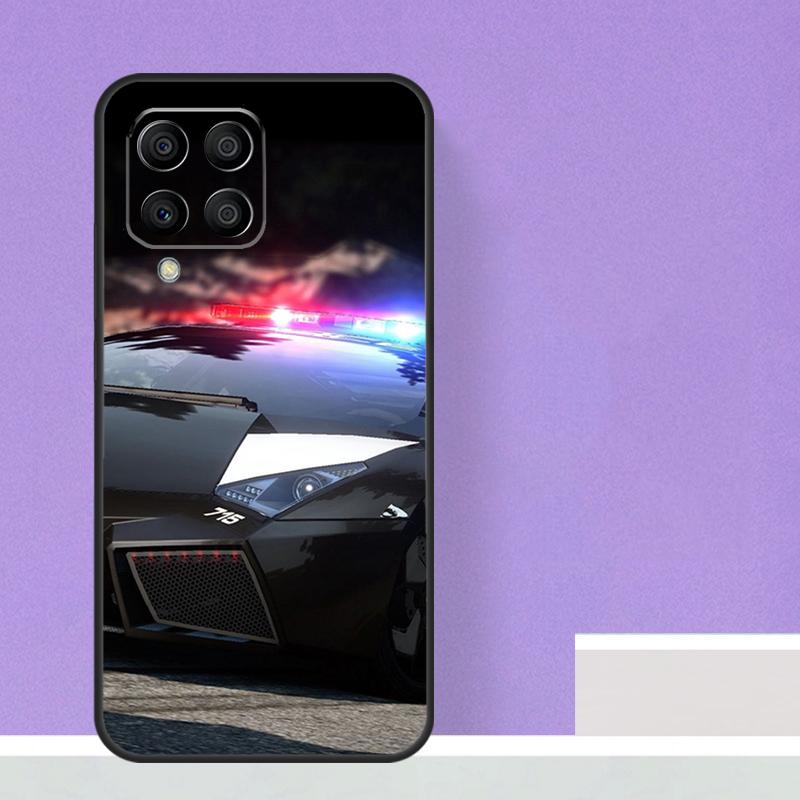 Police Car Case For Samsung Galaxy M23 M20 M32 M52 M56 M16 M36 M54 M34 M14 M35 M55 M15 M11 M31 M13 M53