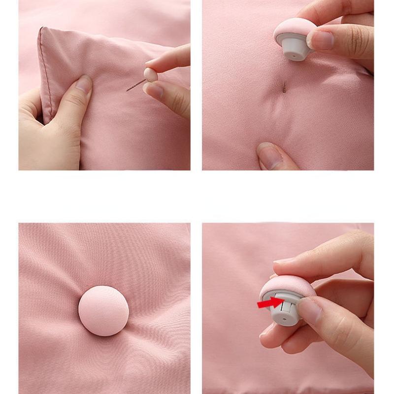 Bed Sheet Clips Mushroom Shape Quilt Clip Fixer Non-Slip Fitted Quilt Sheet Holder Blanket Fastener Quilt Fixing Accessories