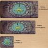 Gaming Mouse Pad Gravity Fall Deskmat Xll Large Lock Edge Keyboard Pad Bill Cipher Carpet Computer Table Surface For Accessories