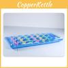 High Quality Pvc Adult Inflatable Water Floating Bed With 18 Holes Colorful Beach Mat 17063cm