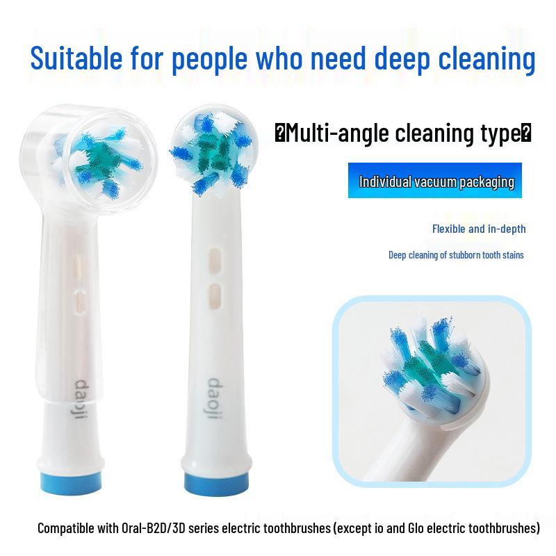 Universal Replacement Head for Oral-B Electric Toothbrush D12 D16 P2000 by Ouleb