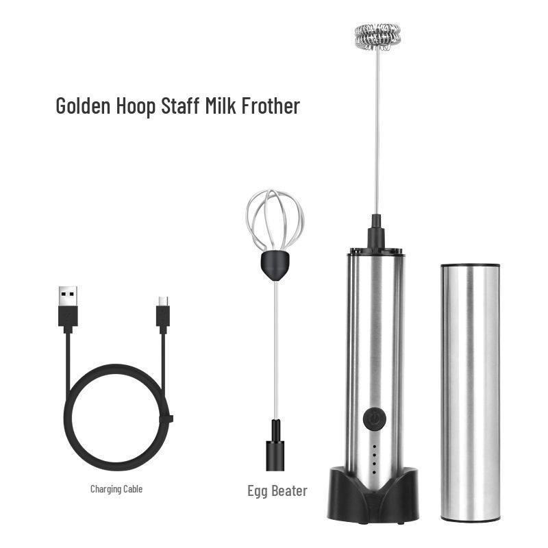Handheld Electric Milk Frother and Cream Whipper