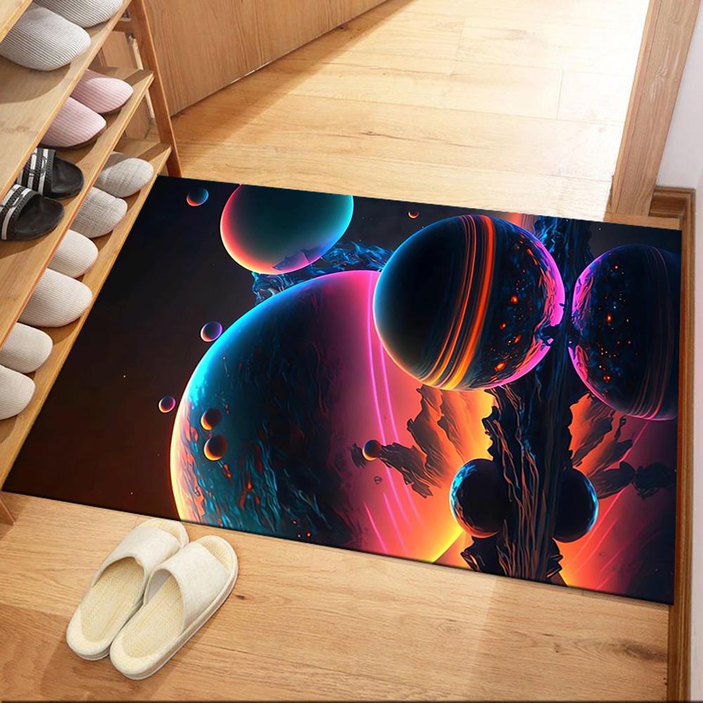 Cosmic Portal Exploration Floor Mats for Living Room, Bedroom and Room Decoration Are Suitable for Gifts.