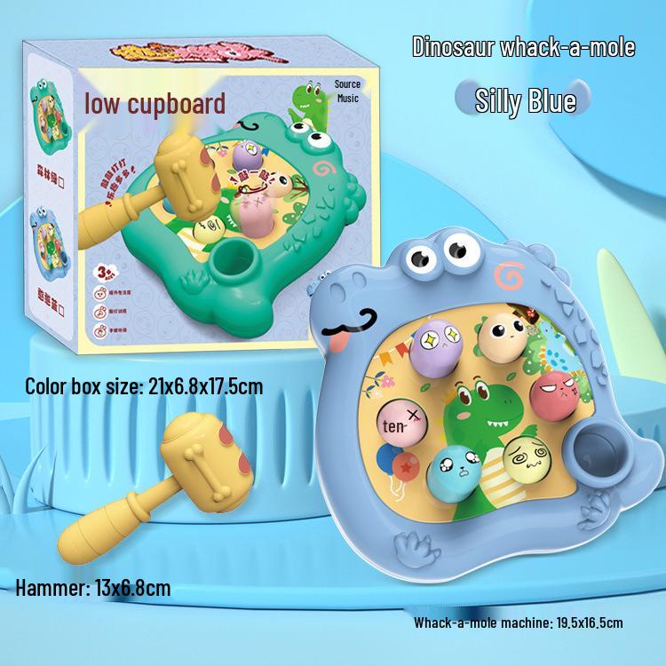 Global Whack-a-Mole Game: Fun Cartoon Toy for Kids' Early Education and Puzzle Thinking Training