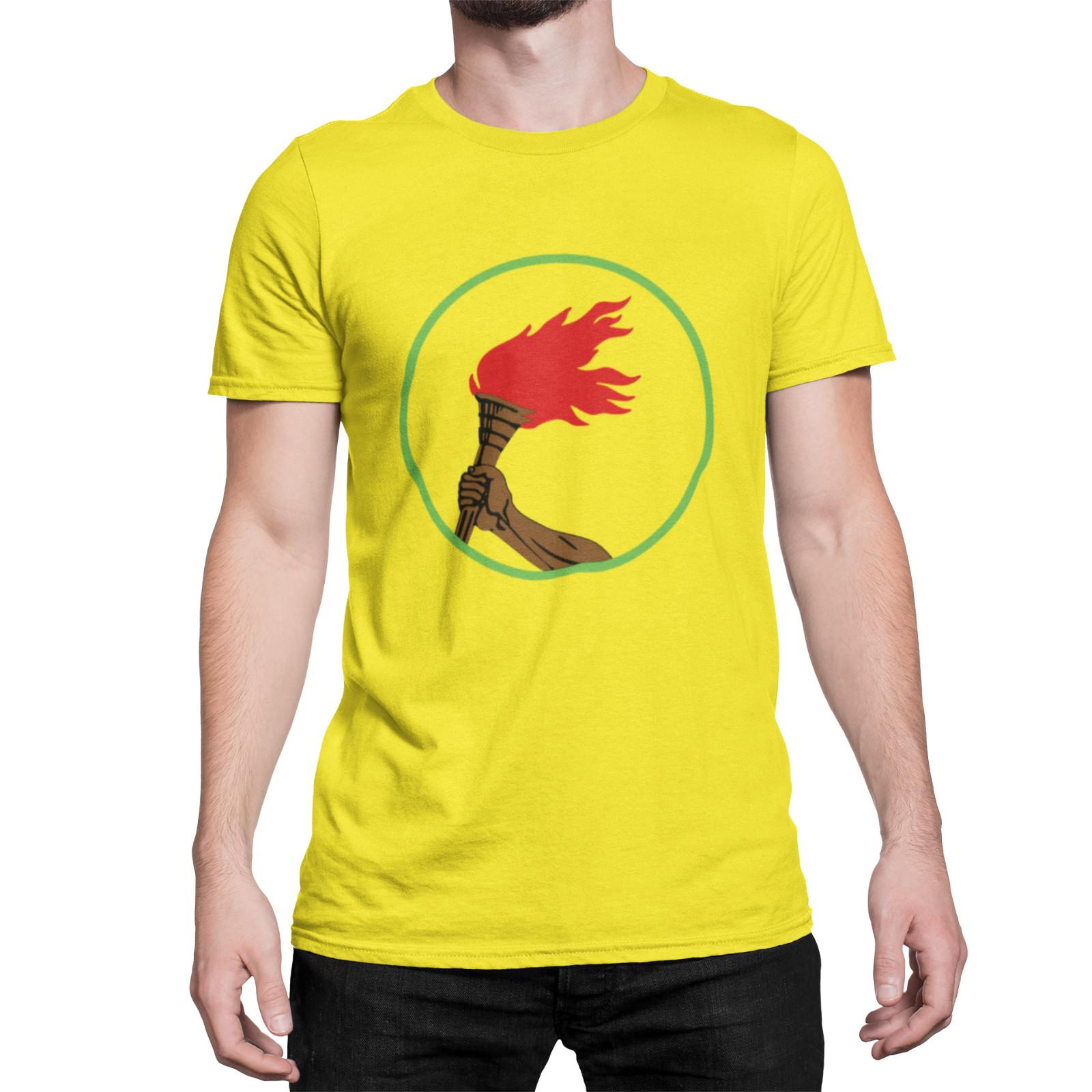 ZAIRE Revloution Flag Mens T-Shirt Mens Womens Tees Top African Republic Congo Retro Africa XL