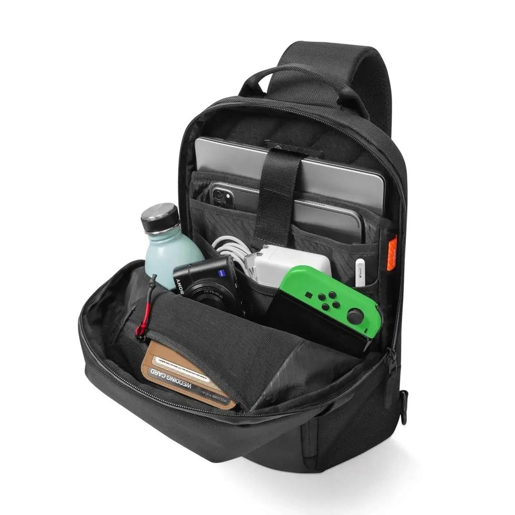 Tomtoc - Navigator-T24 Sling Bag M - Shoulder Bag Black