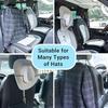 Cowboy Hat Holder for Car SUV Car Seat Hat Holder Protects Hat Shape Travel Hat Hanger for Truck Vehicle Accessory