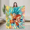 Anime D-Dragons B-Balls Blanket Quality Warm Soft Throw Blanket Winter Airplane Travel Home Decor Pattern Bedspread