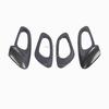 For Renault Kadjar 2016 2017 2018  ABS Matte Door Inner Handle Bowl Car ide Door Bowl Cover Trim Stickers Accessories