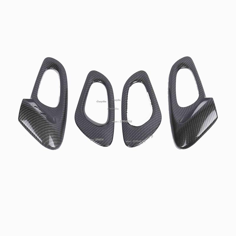 For Renault Kadjar 2016 2017 2018 ABS Matte Door Inner Handle Bowl Car ide Door Bowl Cover Trim Stickers Accessories