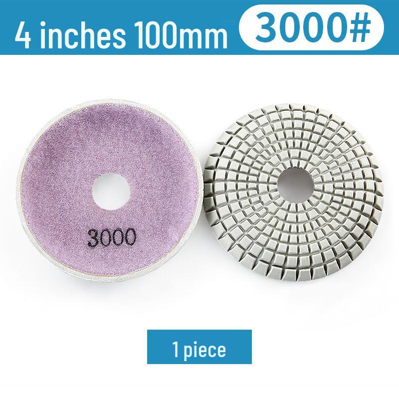 Curved Bowl Wet Grinding Pad for Marble & Quartz - Angle Grinder Compatible