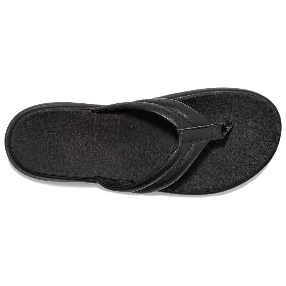 UGG Fashionable Quality Anti-Friction Flip Flops Men Footwear Black 1158091-BLK