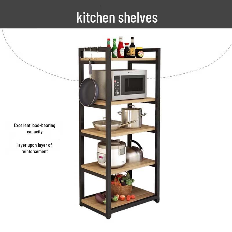 Beifu Multi-layer Carbon Steel Kitchen Storage Rack