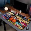 Dragon Ball Print Mouse Pad, Anti‑Slip Desktop keyboard Mat, for PC Laptop Gaming Working Daily Use, Cool Festival Surprise Gift