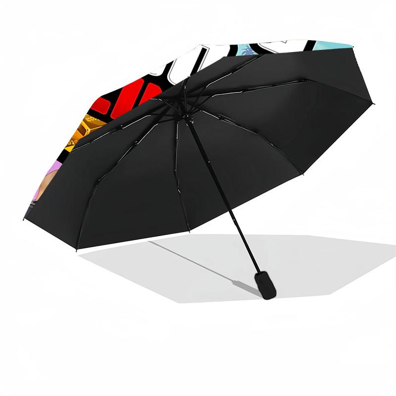 1pc GTA Umbrella, Sun Protection, And UV Shielding. It Has Eight Sturdy Ribs for Outdoor Use And Perfect As a Holiday Gift