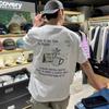 2025 New Product Daily Casual Men's and Women's Summer Short-sleeved T-shirt Pure Cotton Crew Neck Top Street Fashion