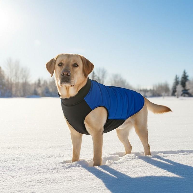 Warm Winter Dog Coat Thick Fleece Pet Jacket Small To Large Breeds Cold Weather Protection Fashionable