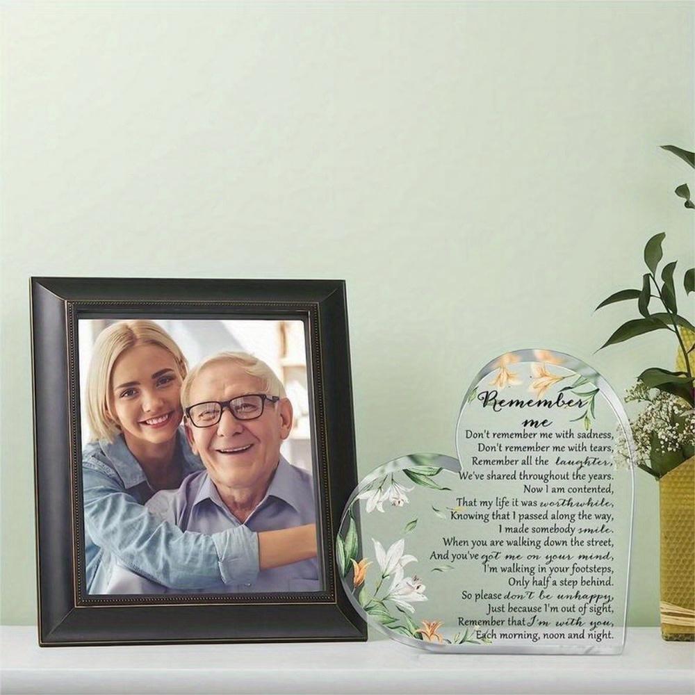 Sympathy Memorial Plaque - Comforting Bereavement Gift for Loss
