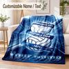 Personalisierte Flanelldecke BIRMINGHAM CITY Fußball-Print Warme Gemütliche Decke Zuhause Sofa Bettwäsche