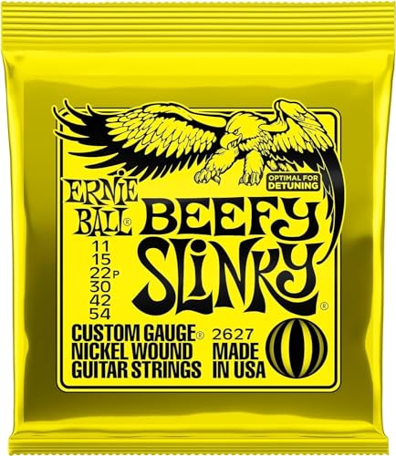 [Genuine] ERNIE BALL 2627 Electric Guitar Strings (11-54) BEEFY SLINKY