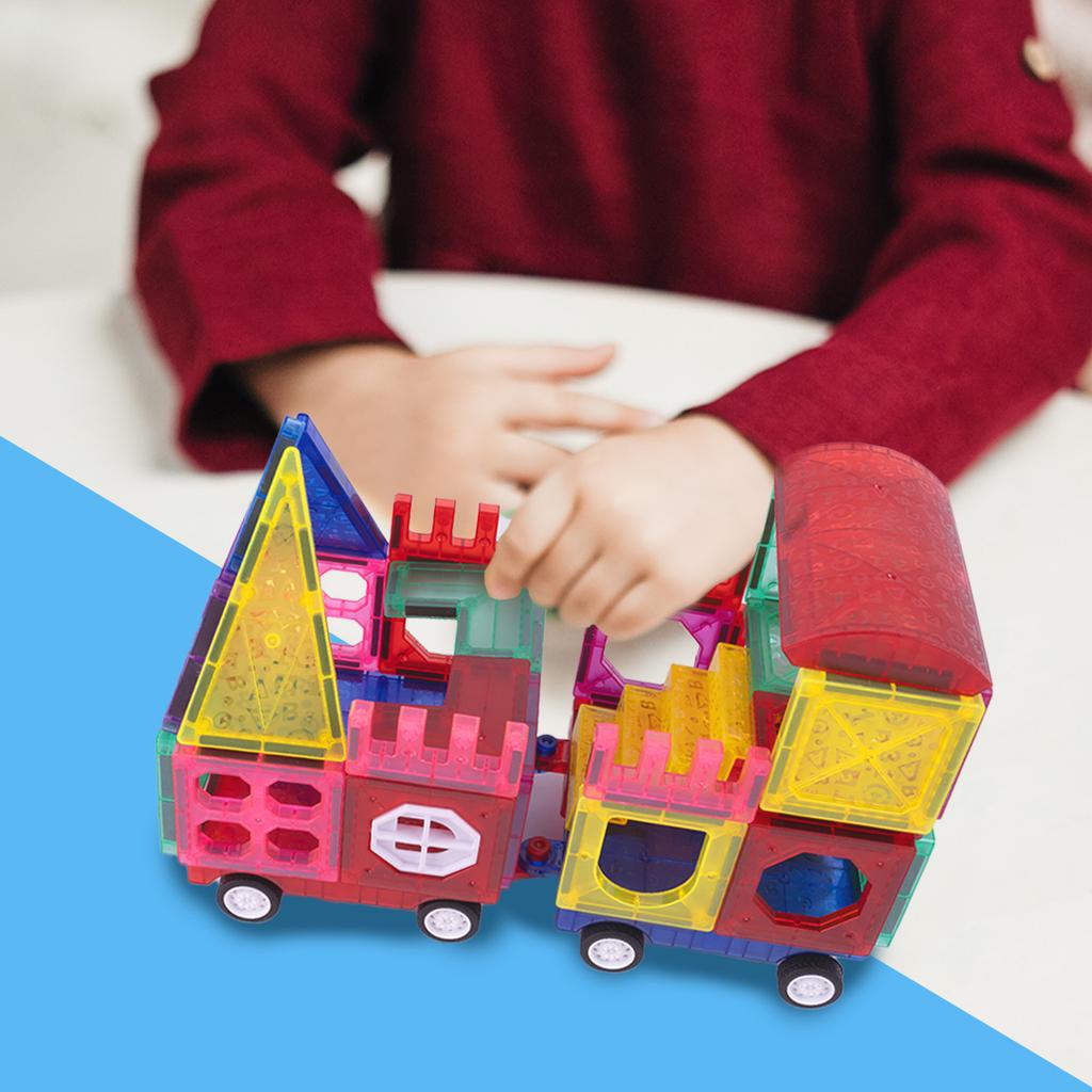 Magnetic Educational 3D Creative Blocks 72 Pieces