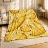 Bananen-Korallenfleece-Decke