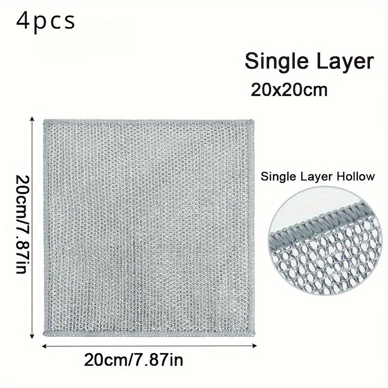 Kitchen Steel Wool Detergent Dish Scrub Bed Towel Dishwashing Sponge Holder Useful Natural Loofah Things Gadgets Metal Magic