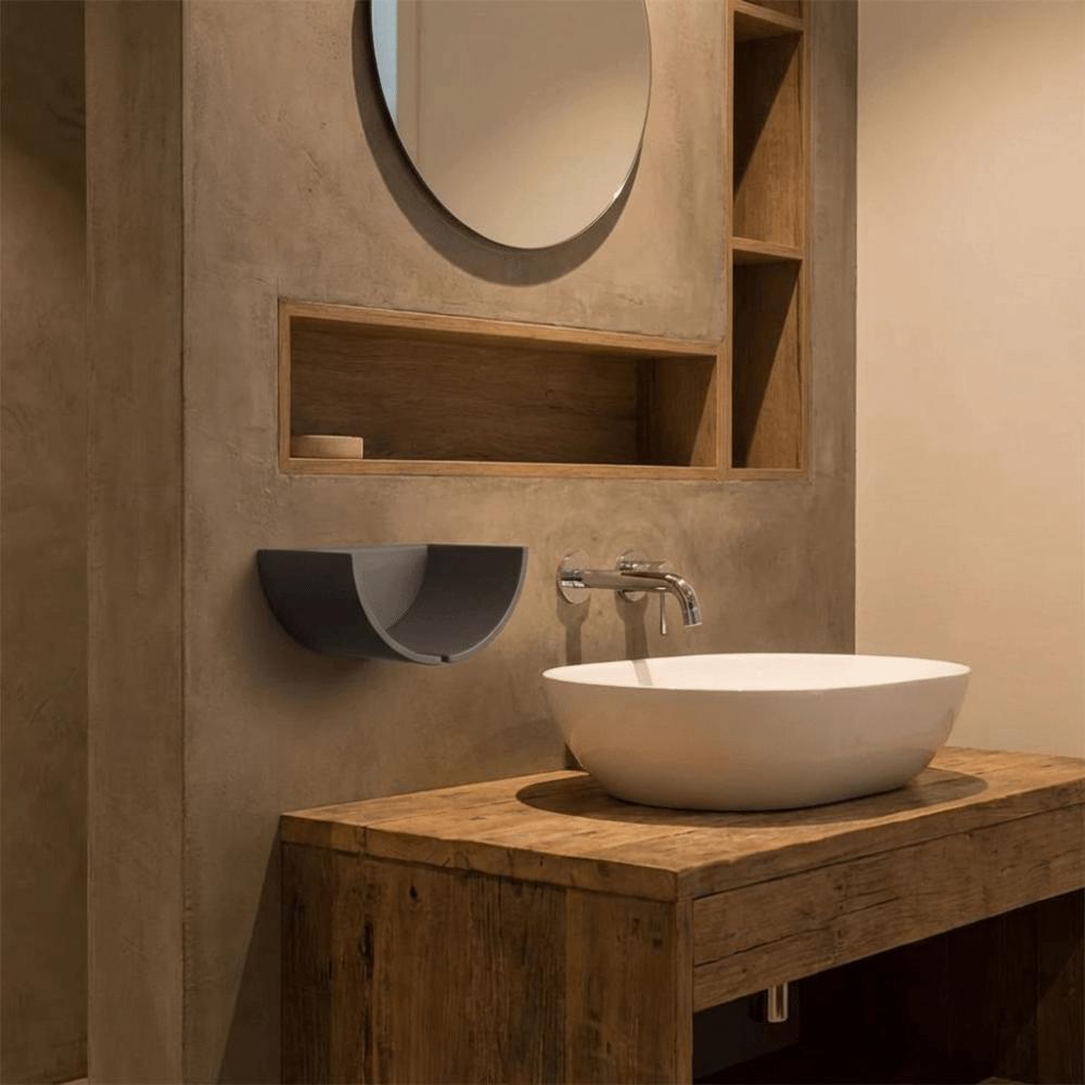 Plastic Wall-Mounted Paper Towel Box Space-Saving Paper Storage Rack Roll Paper Holder  Hotels