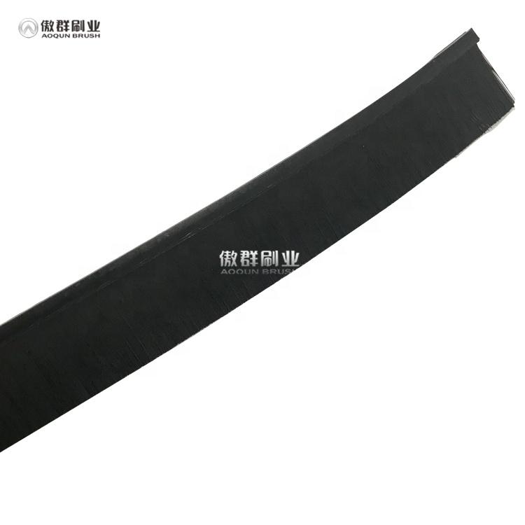 Flexible Metal Backed Strip Brush Use for CNC Dust Shoe