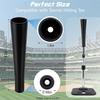 A03F-Compatible Replacement Batting Tee Topper 2 Pcs Ball Rest Rubber Cup For Practice Training Hitting Softball Or Baseball