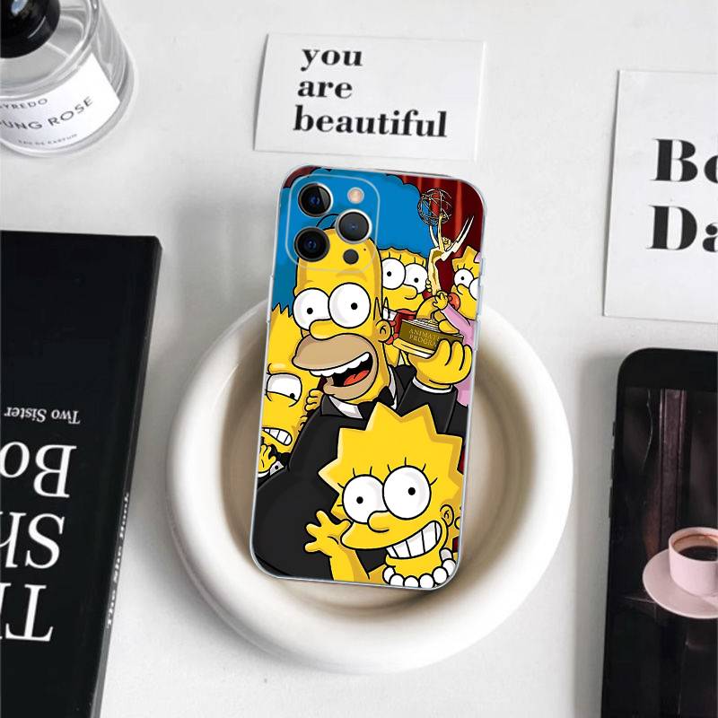 Funny Cartoon S-Simpsons For IPhone 17 Air 16 Pro Max 15 14 13 12 11 Plus Phone Case