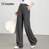 Fanzhen Women's High-Waist Wide-Leg Trousers