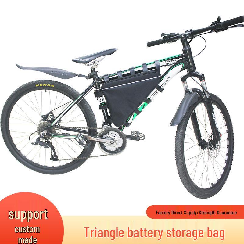 

Сумка треугольной рамы для горного велосипеда и электровелосипеда для аккумулятора и хранения 39x34x26x8cm