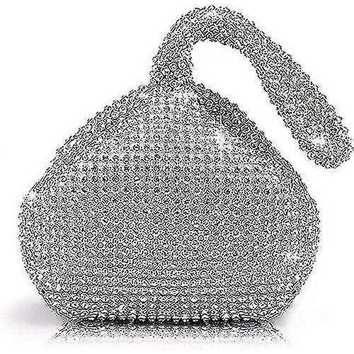 Triangle Rhinestone Ladiesparty Bag Wedding Handbag16*14.5*7cm/bl