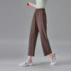 Elastic and comfortable sports casual pants for women in summer 2025, thin, fashionable, loose, versatile, slimming straight leg pants