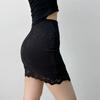 Syvent Cute Floral Print Mini Skinny 12F063 Women's All-Lace Skirt, Skirt, Summer/Autumn Leggings, Leggings,