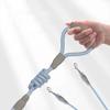 Pet Dual Head Dog Walking Rope One Drag Two Traction Rope Anti Winding and Detachable Leads for Hands Rope for Medium Large Dog