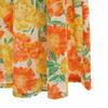 Zara Linen Blend Floral Cami One Piece 13-14 Orange Series Kid's Used